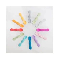 Bumkins - Colheres de imersão de silicone para bebês - Tutti Frutti Sale