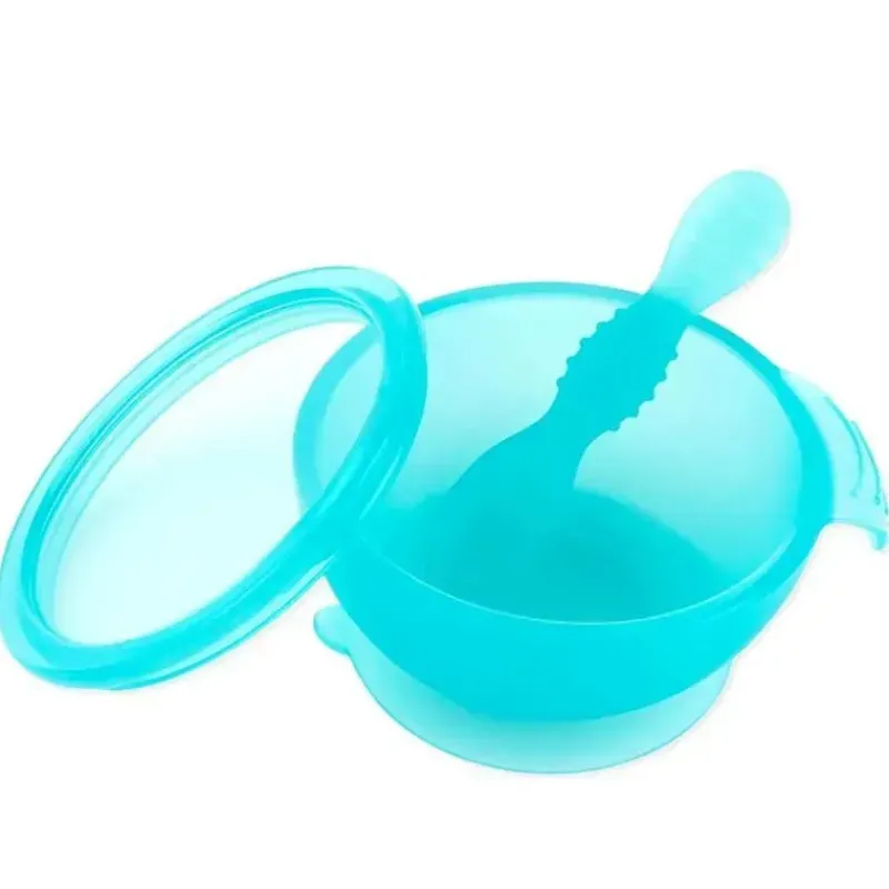 bumkins__conjunto_de_alim_SKUIBmoxRzi_0.webp Bumkins - Conjunto de alimentação de silicone com sucção para bebês e crianças pequenas, geléia azul Online