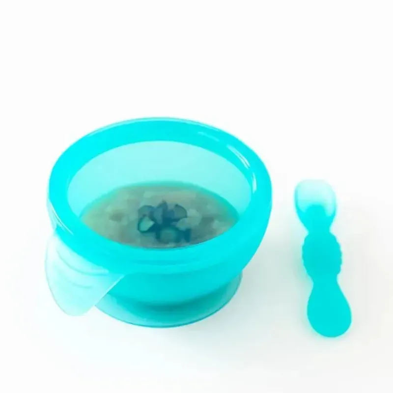 bumkins__conjunto_de_alim_SKUIBmoxRzi_2.webp Bumkins - Conjunto de alimentação de silicone com sucção para bebês e crianças pequenas, geléia azul Online