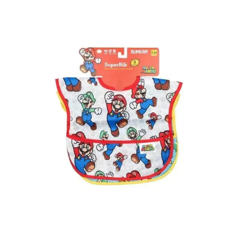 bumkins__pacote_superbib__SKUonpoONTk_5.webp Bumkins - Pacote SuperBib 2, Super Mario Sale
