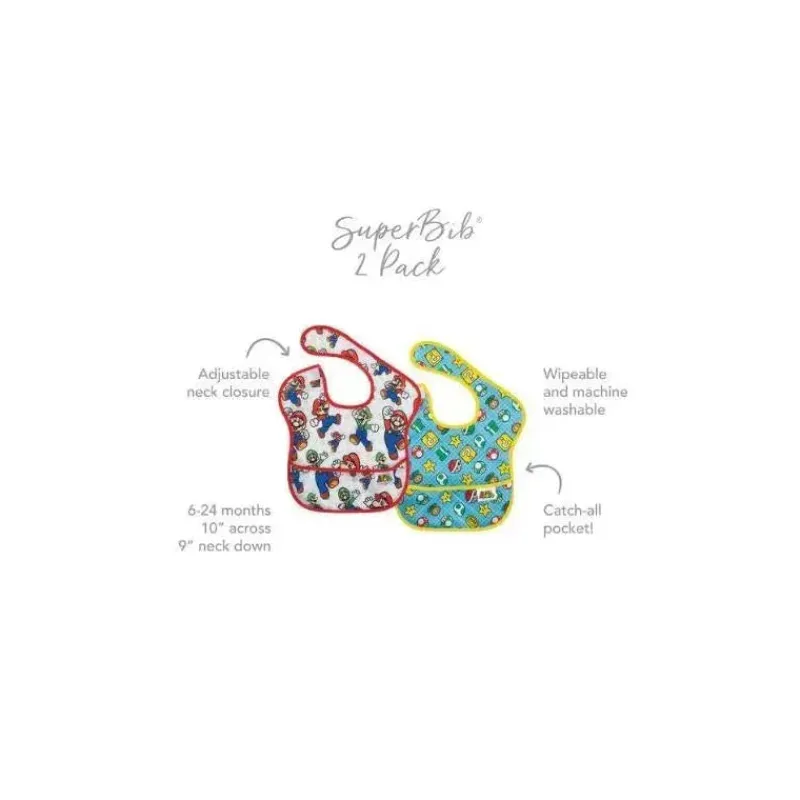 bumkins__pacote_superbib__SKUonpoONTk_6.webp Bumkins - Pacote SuperBib 2, Super Mario Sale