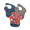 Bumkins - 3Pk Superbib Super Mario Power-Up Hot