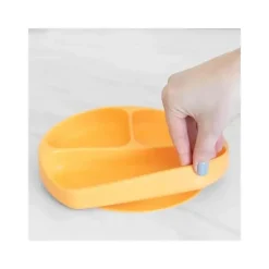 Bumkins - Prato de silicone - Prato de bebê - Tangerina Best