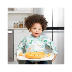 Bumkins - Prato de silicone - Prato de bebê - Tangerina Best