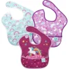 Bumkins - SuperBib 3 Pack, Unicórnio/Arco-íris Sale