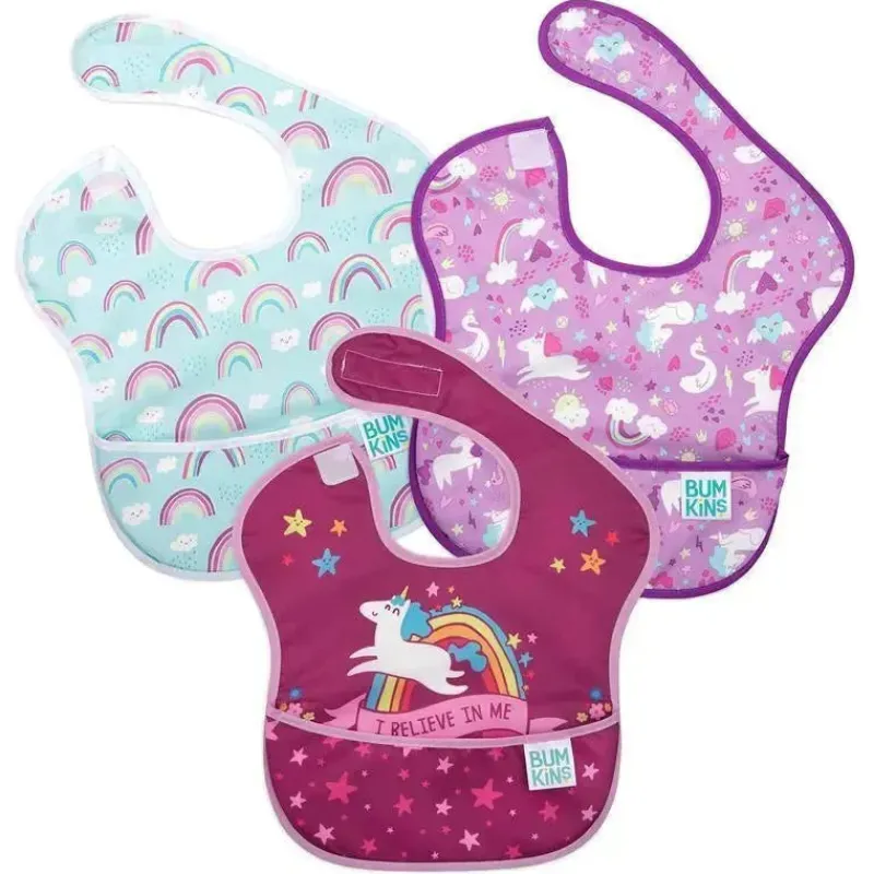 bumkins__superbib__pack_u_SKUgkN33KEb_0.webp Bumkins - SuperBib 3 Pack, Unicórnio/Arco-íris Sale