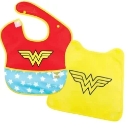 Bumkins Superbib Com Capa, Dc Mulher Maravilha Sale