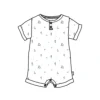 Burt's Bees Baby Burts Bees - Baby Desert Life Romper Fossil Outlet