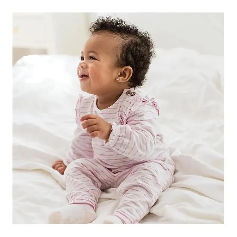 burts_bees__baby_girl_slu_SKUJko8QFBr_3.webp Burt's Bees Baby Burts Bees - Baby Girl Slub Stripe Bodysuit Set, Crocus Best