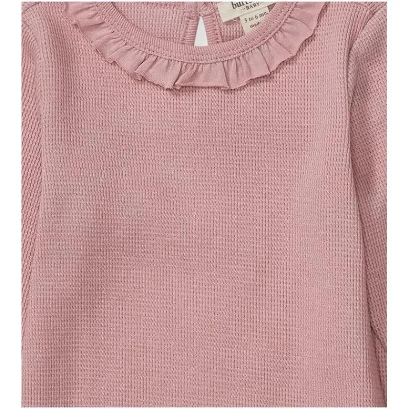 burts_bees__baby_girl_the_SKUVKGLhmci_1.webp Burt's Bees Baby Burts Bees - Baby Girl Thermal Bodysuit & Pant Set, Persian Rose Fashion
