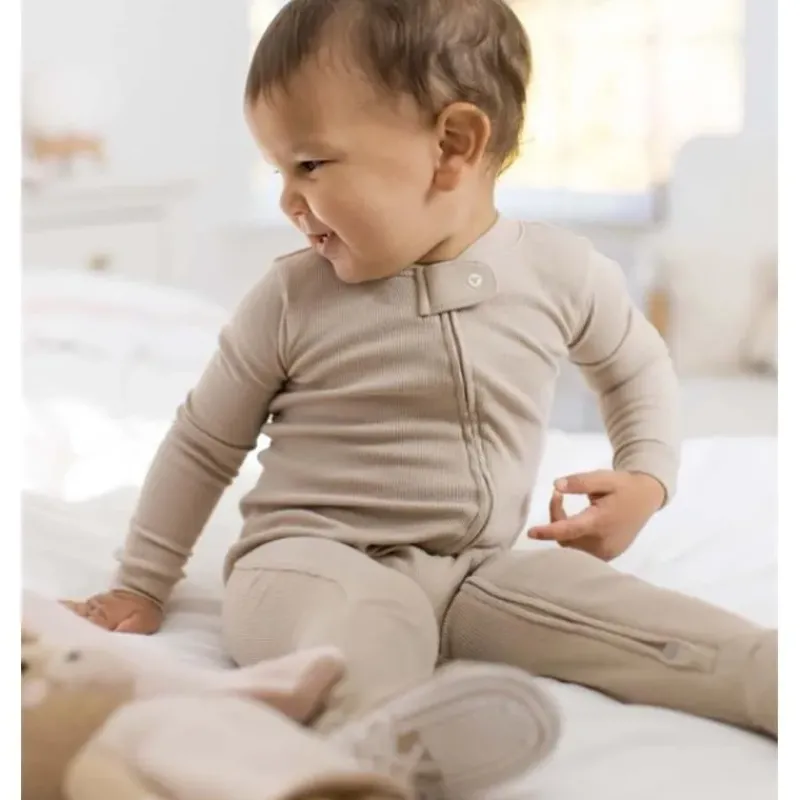 burts_bees__baby_unisex_s_SKUNca7t1o6_2.webp Burt's Bees Baby Burts Bees - Baby Unisex Solid Rib Sleep & Play, Hummus Outlet