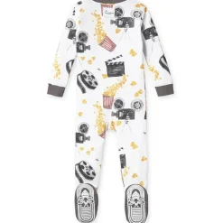 Burt's Bees Baby Burts Bees - Bebê Menino Dorminhoco de Noite de Cinema, Nuvem Hot