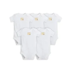Burt's Bees Baby Burt's Bees - Bodysuit Essencial 5 Pack, Nuvem New