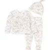 Burt's Bees Baby Burts Bees - Conjunto Baby Palm Desert Toile Take Me Home, Nuvem Outlet