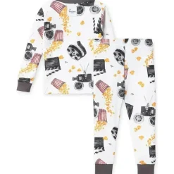 Burt's Bees Baby Burts Bees – Conjunto de camiseta e pijama para noite de cinema para bebês New