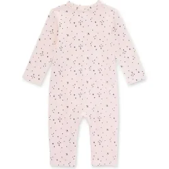 Burt's Bees Baby Burts Bees – Macacão Ditsy Petal com nervuras, Dawn Sale