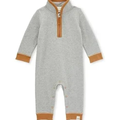 Burt's Bees Baby Burts Bees - Macacão French Terry Collard, Cinza Urze Best