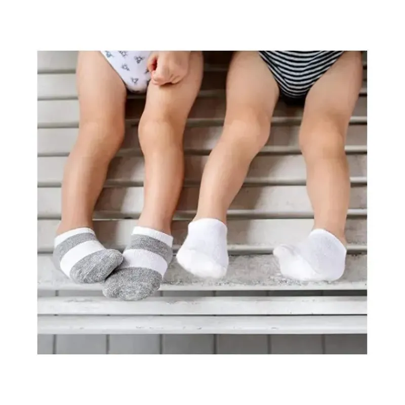 burts_bees__meias_para_be_SKUNpoaqLlo_4.webp Burt's Bees Baby Burts Bees – Meias para bebê 6 unidades de algodão orgânico sólido cinza urze Hot