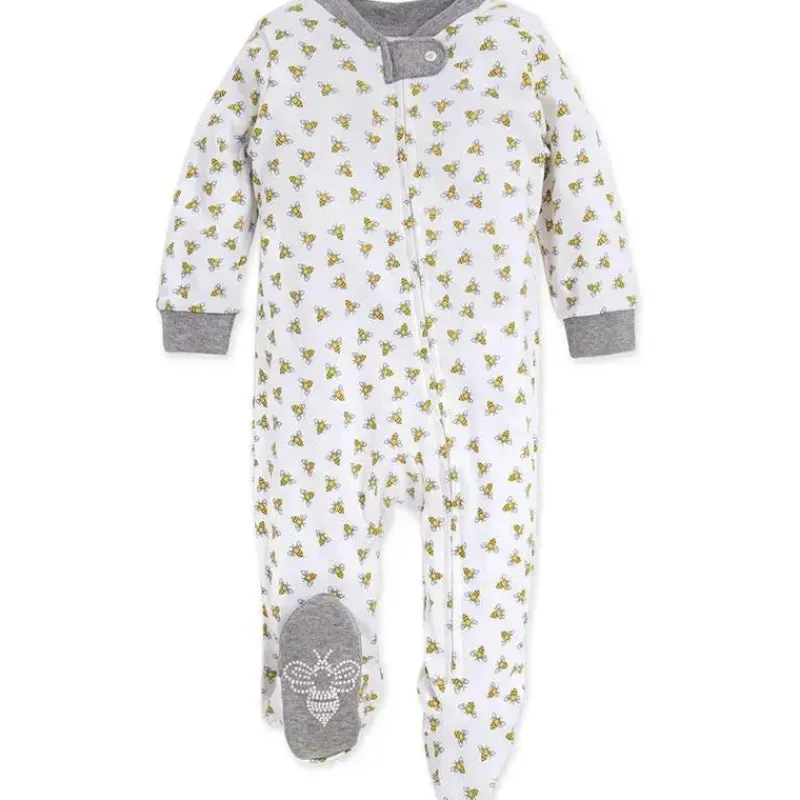 burts_bees__pijama_honey__SKU8POWP0JY_0.webp Burt's Bees Baby Burts Bees - Pijama Honey Bee Orgânico para dormir e brincar para bebês, cinza urze Fashion
