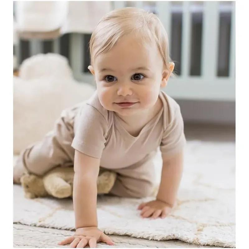 burts_bees__pk_baby_girl__SKU0XDPcNNm_2.webp Burt's Bees Baby Burts Bees - 5Pk Baby Girl Solid Short Sleeve Bodysuits, Pink Sand Best