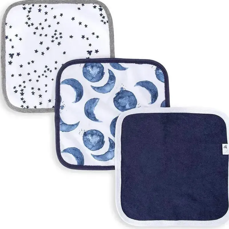 burts_bees__pk_hello_moon_SKUiZ8QP1yv_0.webp Burt's Bees Baby Burts Bees - 3Pk Hello Moon! Panos de banho para bebês, azul índigo Fashion
