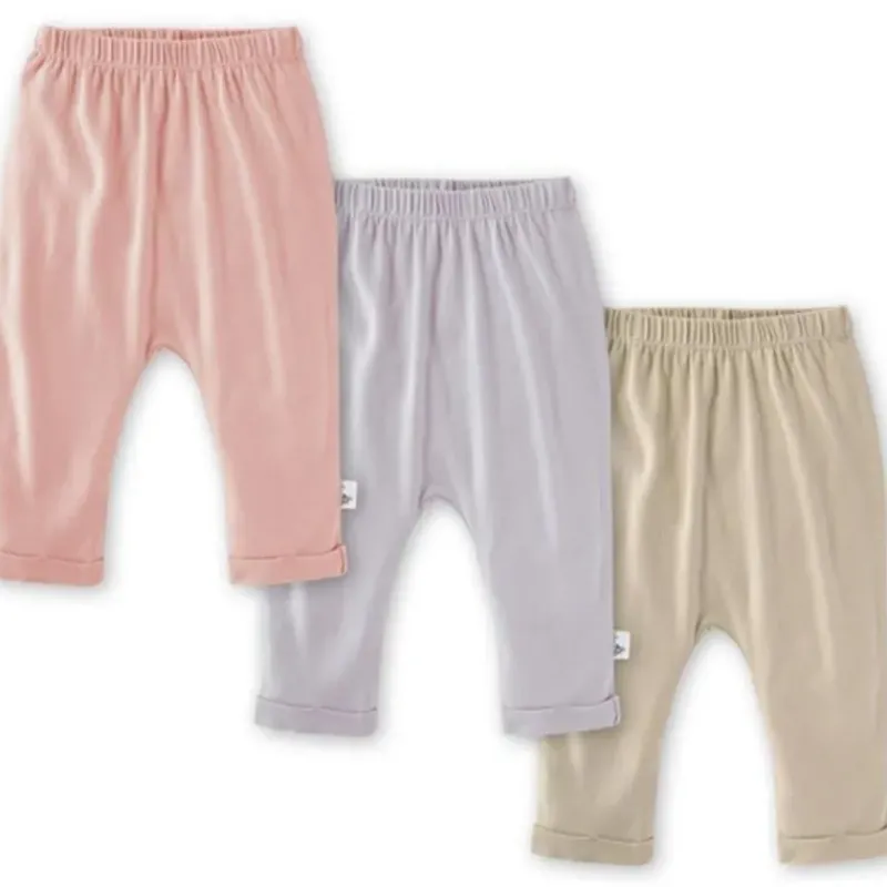 burts_bees__pk_organic_co_SKU4zCPwGyF_0.webp Burt's Bees Baby Burts Bees - 3Pk Organic Cotton Baby Harem Pants, Pink Sand Discount