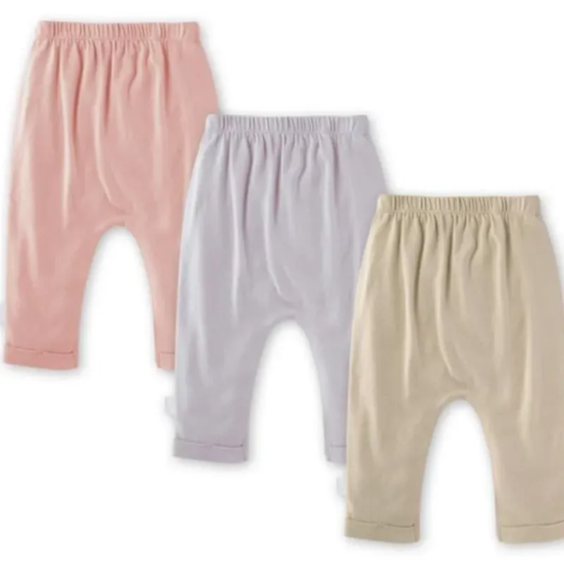 burts_bees__pk_organic_co_SKU4zCPwGyF_1.webp Burt's Bees Baby Burts Bees - 3Pk Organic Cotton Baby Harem Pants, Pink Sand Discount