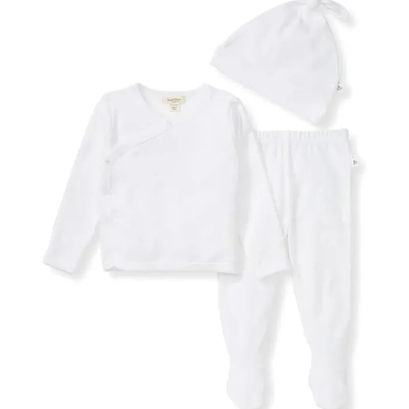 burts_bees__raised_terry__SKUmCKBs5c8_0.webp Burt's Bees Baby Burts Bees - Raised Terry Bee Take Me Home Set, Cloud Fashion