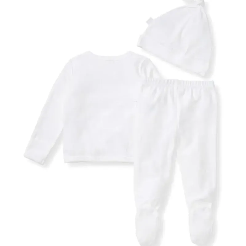 burts_bees__raised_terry__SKUmCKBs5c8_1.webp Burt's Bees Baby Burts Bees - Raised Terry Bee Take Me Home Set, Cloud Fashion