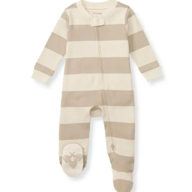 burts_bees__rugby_stripe__SKUHsXsIrnI_0.webp Burt's Bees Baby Burts Bees - Rugby Stripe Sleep & Play, Oat Outlet