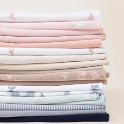 Burt's Bees Baby Burts Bees - Set Of 5 Hello Moon Burp Cloths, Quarry Best