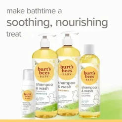 Burt's Bees Baby Burt's Bees - Shampoo e sabonete espumante para bebês, sensível, 8,4 Fl Oz Outlet