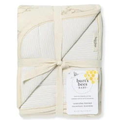 Burt's Bees Baby Burts Bees - Swaying Branches Reversible Blanket, Oat Fashion