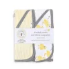 Burt's Bees Baby Burt's Bees Conjunto de 2 Patinhos Toalhas com Capuz Cabide Sunshine Hot