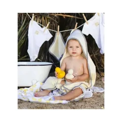 Burt's Bees Baby Burt's Bees Conjunto de 2 Patinhos Toalhas com Capuz Cabide Sunshine Hot