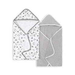 Burt's Bees Baby Burt's Bees Pine Forest Reversível Jersey Swaddle Cobertor Cinza Heather Cabide Cinza Discount