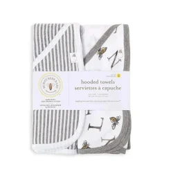 Burt's Bees Baby Burt's Bees Pine Forest Reversível Jersey Swaddle Cobertor Cinza Heather Cabide Cinza Discount