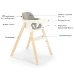 Nuna Cadeira alta - Bryn, Heritage Best
