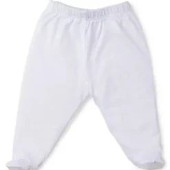 Kissy Kissy Calça Pointelle com pés, branca New