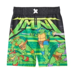 Nickelodeon Calções de Natação Tartarugas Ninja Adolescentes Mutantes da Boys 24M Hot