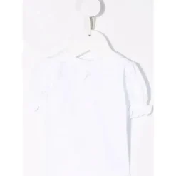 Moschino Camiseta bufante bebê menina com elefante, amarelo Fashion