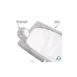 Gerber Capa de trocador bebê menino cinza pontilhado Sale