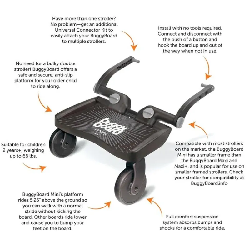 carrinho_de_passeio_lasca_SKUcigEyFKY_1.webp Lascal Carrinho de passeio BuggyBoard Mini - Preto Outlet