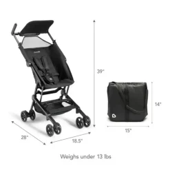 Munchkin Carrinho Sparrow Ultra Compacto - Preto Discount