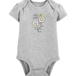 Carter's Carter's - Body Original Bee Kind Baby Girl, Cinza Hot