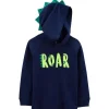 Carter's Carter's - Moletom Baby Boy Roar Spike, Marinho Outlet