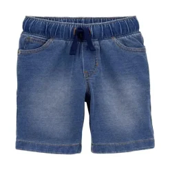 Carter's Carter's - Shorts Terry Francês Chambray Baby Boy, Jeans Fashion