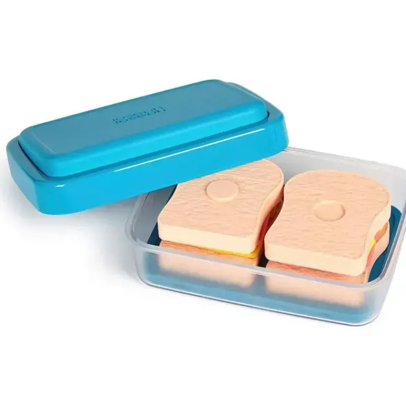 casdon__conjunto_de_prepa_SKU5siFLsen_7.webp Casdon Toys Casdon - Conjunto de preparação de almoço de brinquedo Joseph Joseph GoEat para crianças a partir de 2 anos, com comida cortável Discount