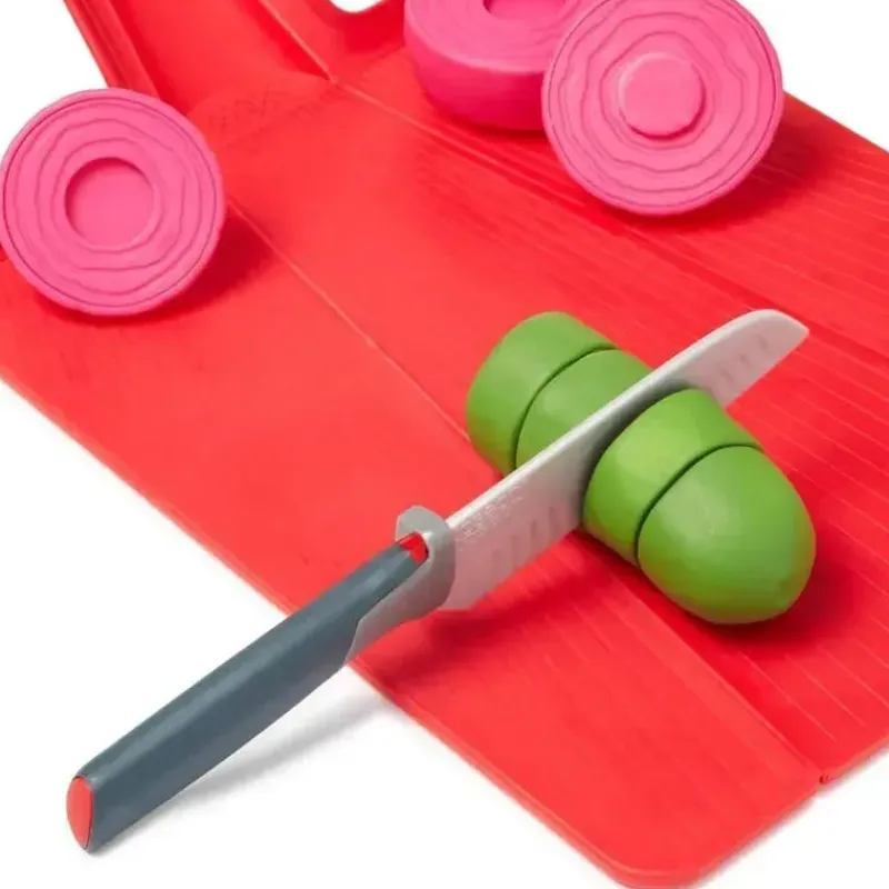 casdon__joseph_joseph_cho_SKU1YjQ8PYQ_5.webp Casdon Toys Casdon - Joseph Joseph Chop2Pot, conjunto de cozinha super seguro para crianças com comida cortável, para crianças a partir de 2 anos New