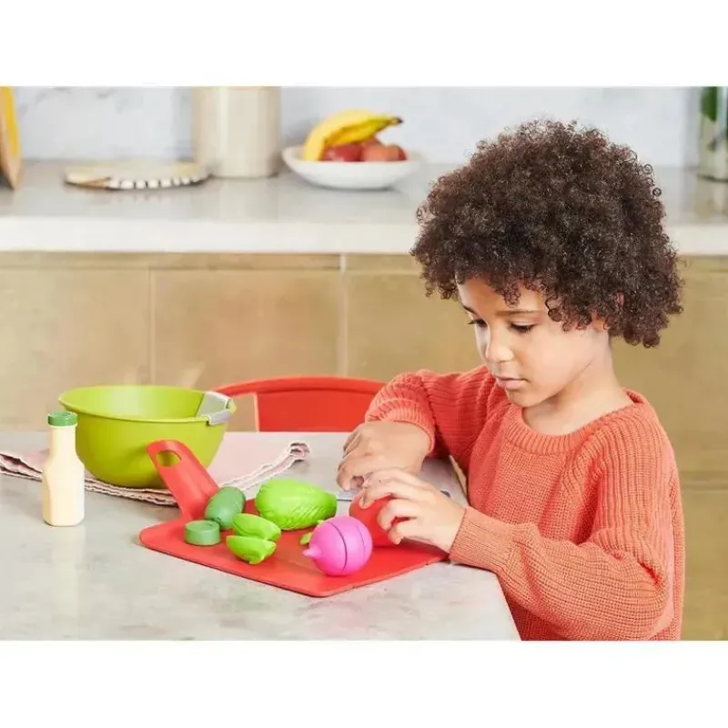 casdon__joseph_joseph_cho_SKU1YjQ8PYQ_7.webp Casdon Toys Casdon - Joseph Joseph Chop2Pot, conjunto de cozinha super seguro para crianças com comida cortável, para crianças a partir de 2 anos New